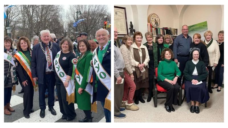 Strong Mayo connections in Philadelphia for St Patrick's Day Parade 
