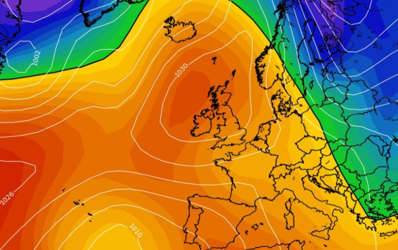 High temperatures and dry spell on the horizon following showery outbreaks this week