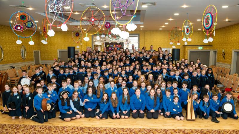 Mayo schools enjoy trad session to mark successful traditional Irish music project