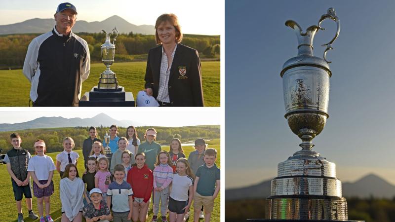 GALLERY: Excitement for golf fans as the Claret Jug visits Mayo