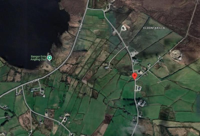 Bridge collaspes near Bangor Erris