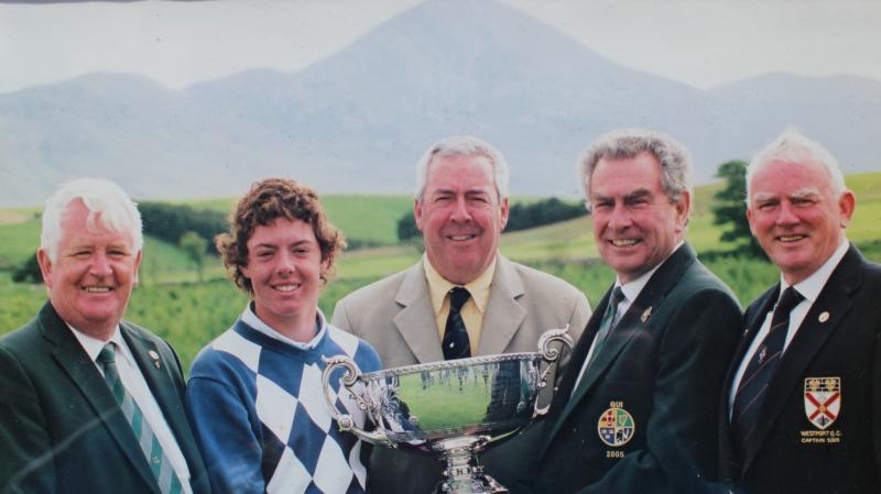 The day Rory McIlroy came to Westport