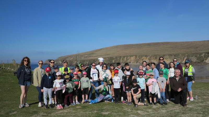 Circus250, Comhar Dún Chaocháin Teo, and Scoil Náisiúnta Cheathrú Thaidhg were the joint winners of ‘Event of the Year’ at the 2024 Ocean Hero Awards