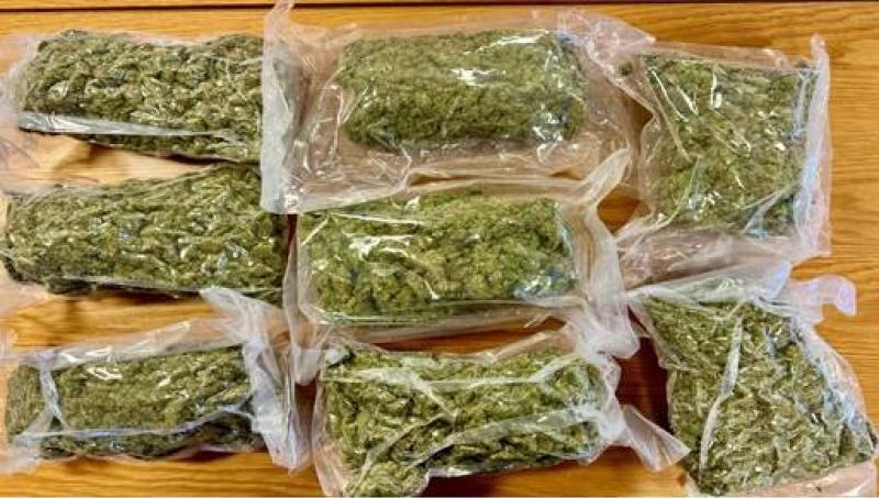 Man and woman arrested after over &euro;220,000 worth of cannabis is seized in Dublin