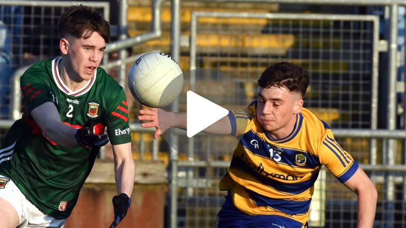 WATCH LIVE: Mayo v Roscommon in the Connacht Under-20 Final