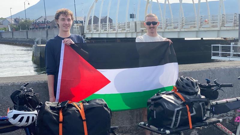 Two Donegal men set off from Achill on cycle to Athen in Greece