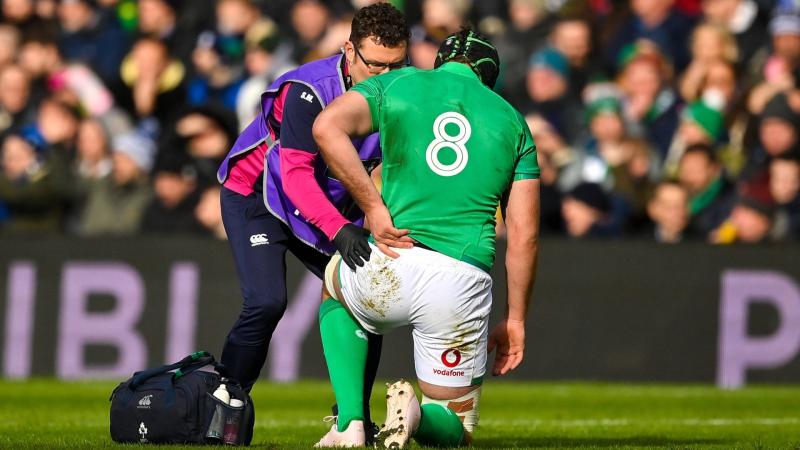 Mayo rugby star Caelan Doris faces Lions blow with injury