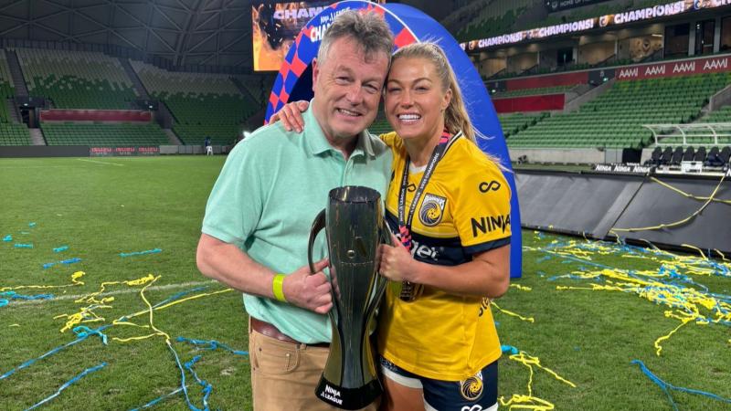 Former Mayo football star Sarah Rowe wins Australian soccer title