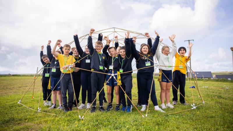 Young Mayo innovators display STEM projects at  Foróige/Microsoft showcase