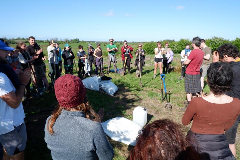 Volunteers plant native forest in Mayo as a tribute to an Gorta M&oacute;r