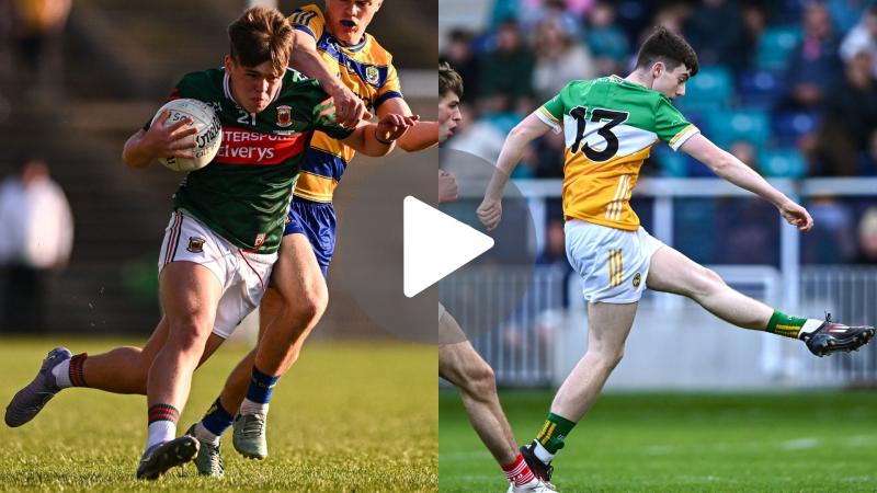 WATCH LIVE: Mayo v Offaly in the All-Ireland minor quarter-final