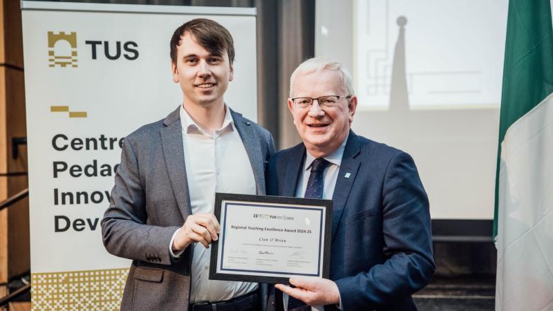 Mayo academic recognised in prestigious teaching excellence award 