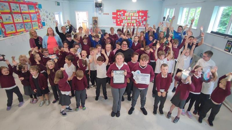Mayo school honoured with Special marine recognition award