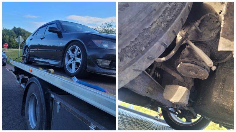 SEIZED! Mayo Gardaí stop car: Crazy vice-grip brake, no tax and more