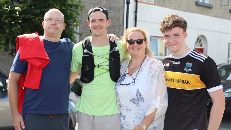 Mayo man is greeted by community after completion of mammoth physical challenge