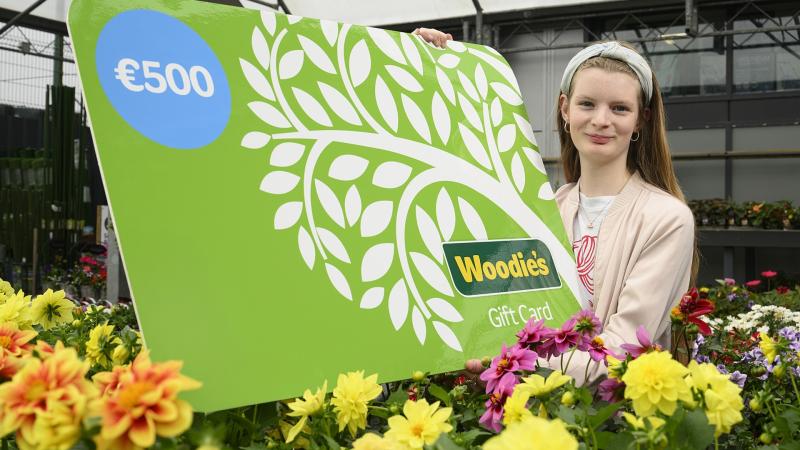Mayo Girl Scoops Prize in Woodie’s Budding Gardeners Competition