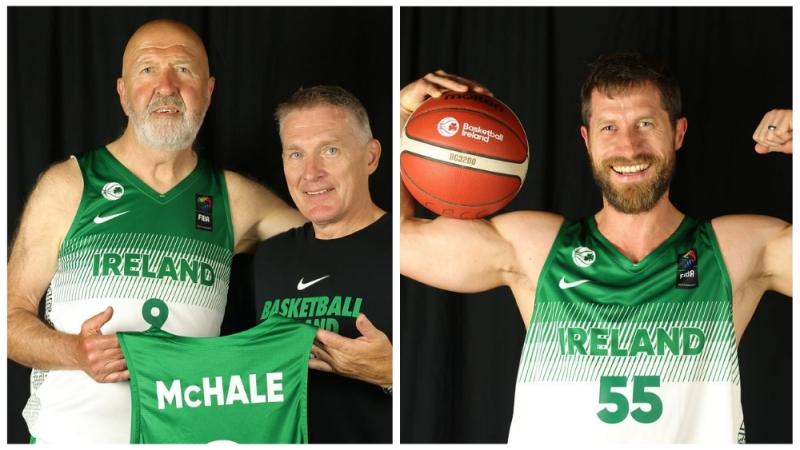 Mayo basketballers play for Ireland at Masters World Championships