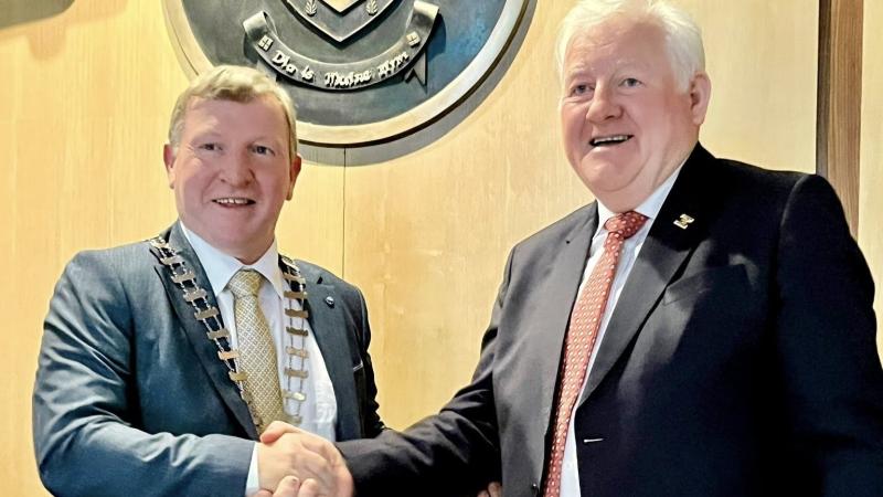 Cllr Sean Carey was elected as new Cathaoirleach of Mayo County Council