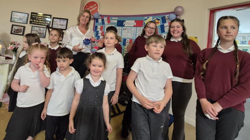 Mayo school celebrates 'Curious Minds Platinum' science award 