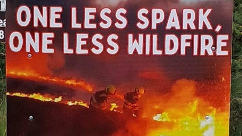 Mayo Island Fire Safety Team Condemns Criminal Removal of Roadside Warning Sign
