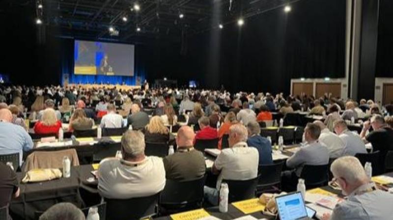 ICTU support for Western Rail Corridor at Biennial Conference in Belfast
