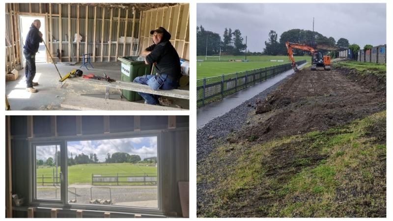 Mayo GAA & LGFA club building a new stand on their grounds