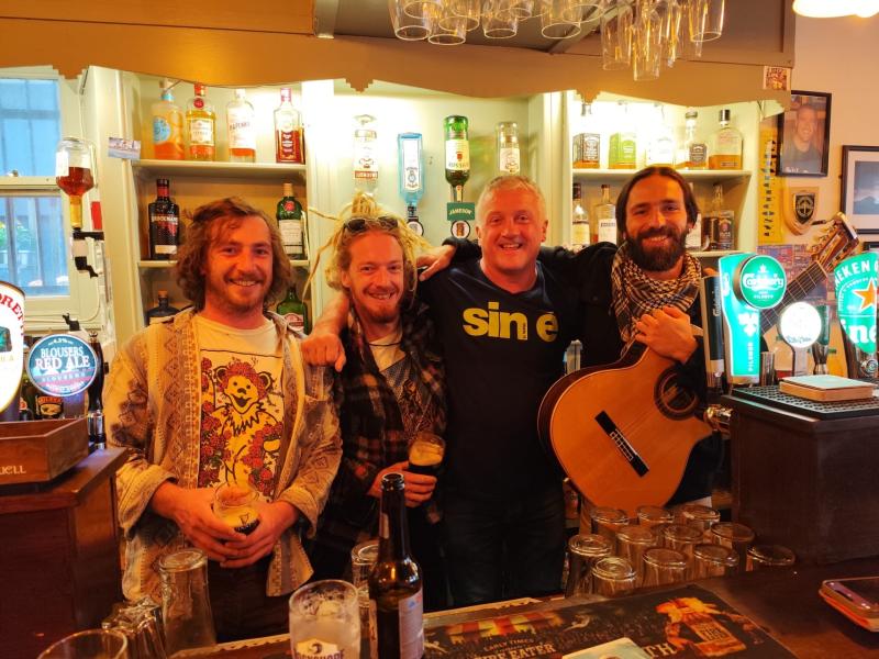 French musicians enjoy a warm west Mayo welcome