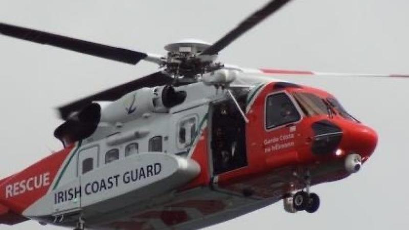 Emergency services rescue members of the public on Mayo island mountain