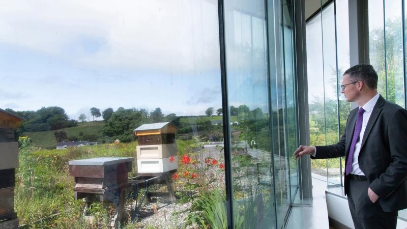 Expansion plans on agenda during Minister’s Mayo museum visit