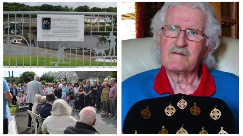 Mayo GAA sporting icon honoured in his hometown Newport