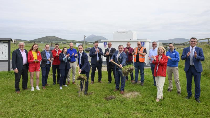 Sod officially turned on two new water sports facilities in Mayo