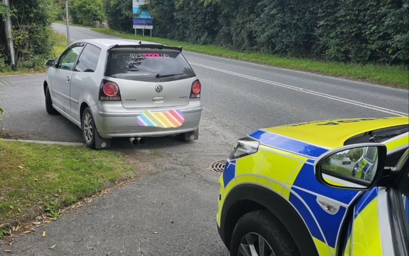 Learner's souped-up car with pink headlights 'begged' for Garda attention before seizure