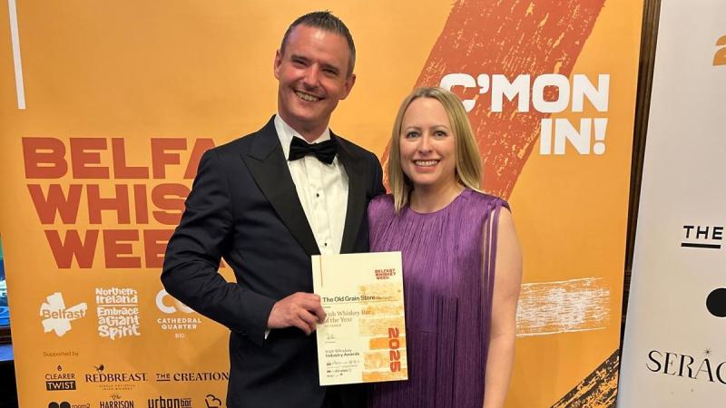 'Honoured and humbled' Mayo venue is 'Irish Whiskey Bar of the Year' 
