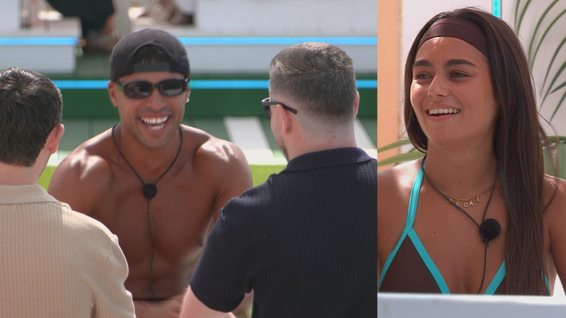 LATEST: Emotional scenes on Love Island as Irish couple’s family members enter main villa