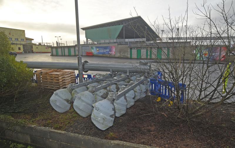 MacHale Park floodlights will be back in action soon - Mayo GAA