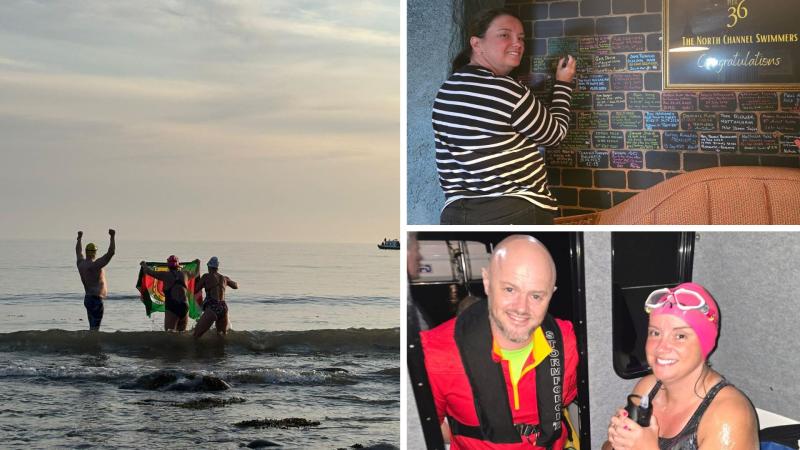 “We had the Mayo flag” - the story behind one woman's historic Channel swim