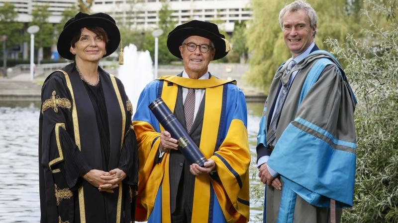 Former US Ambassador Kevin O'Malley, whose grandparents came from Mayo, honoured by UCD