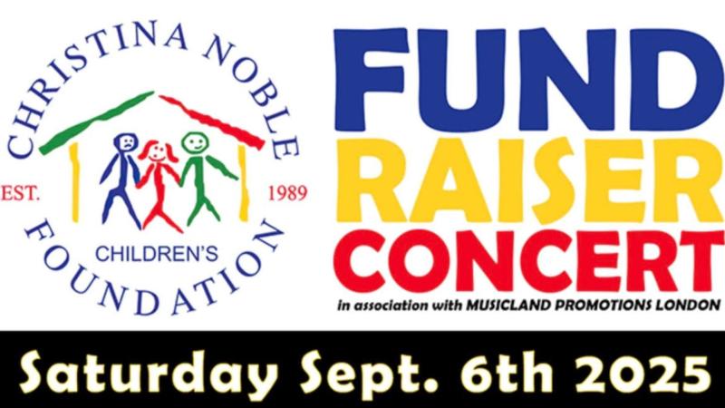 The Christina Noble Foundation fundraiser is set to take place this Saturday September, 6.