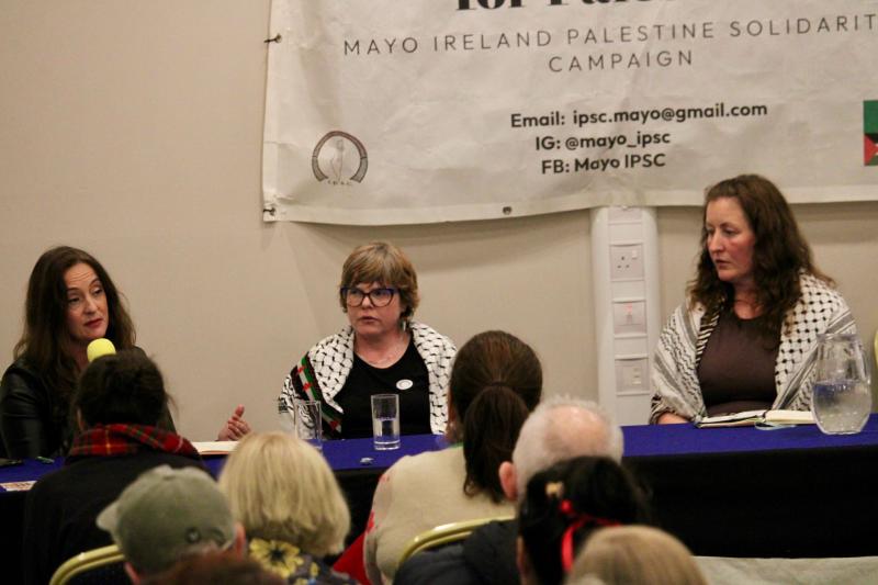 Mayo IPSC hosts talk on boycotts and solidarity with Gaza