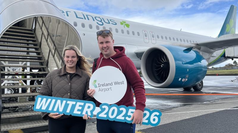 Mayo airport launches 'bumper schedule' this winter
