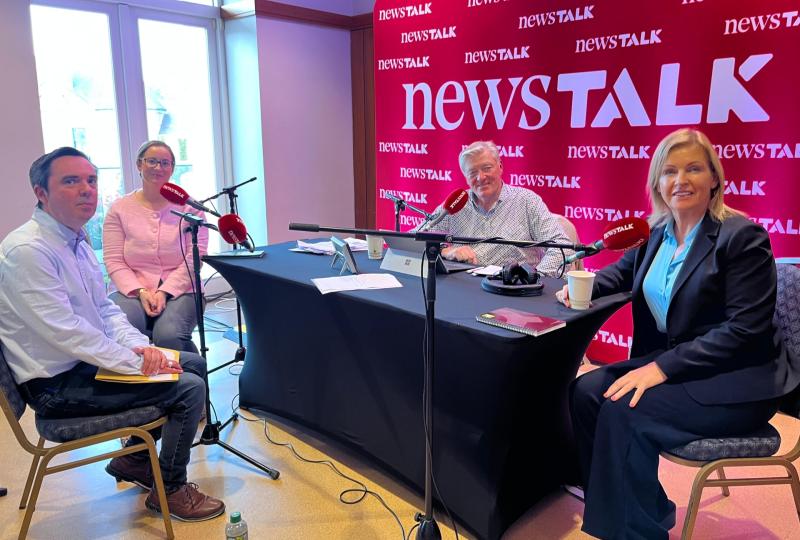 Newstalk's Pat Kenny Show broadcasts live from Mayo town