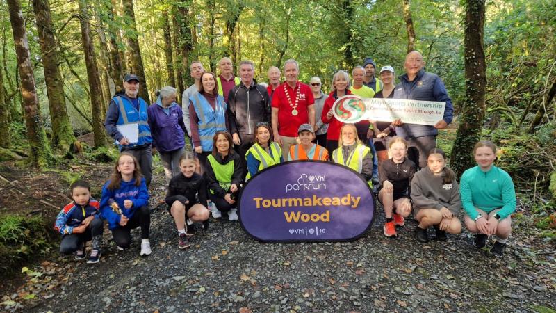 West Mayo parkrun marks a sunny celebration in popular woods