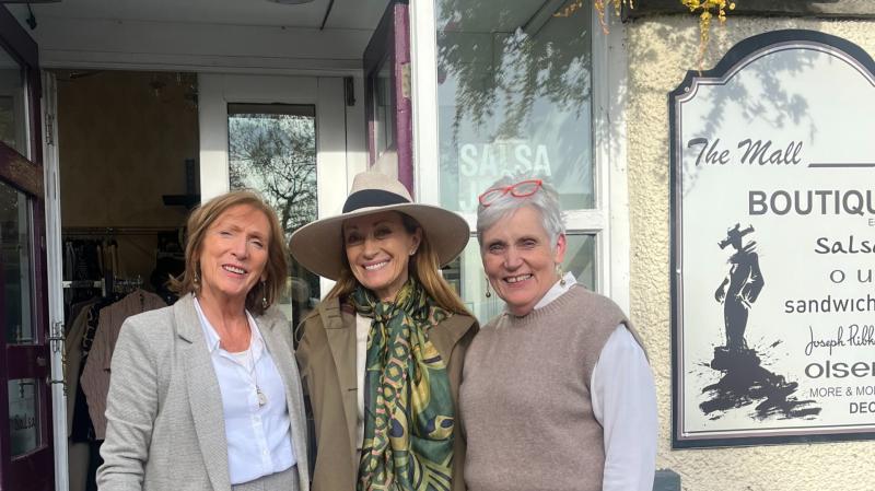 Hollywood star and former Bond Girl leaves Mayo town 'starstruck'