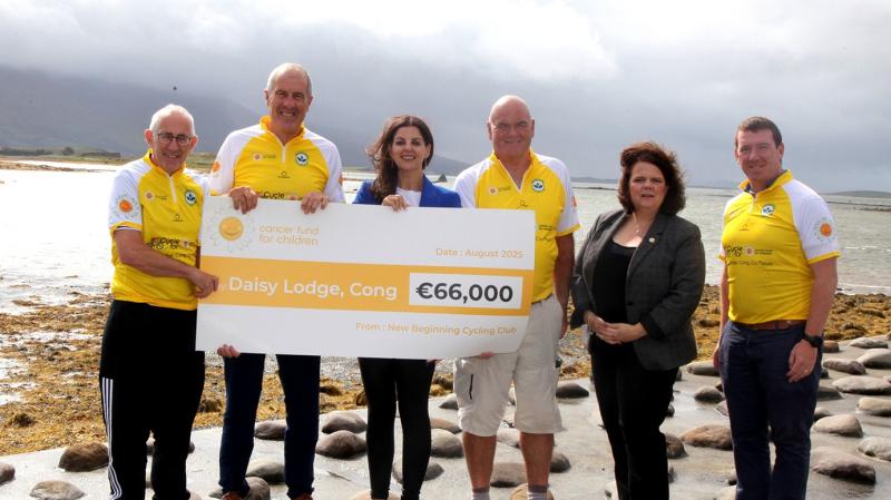 Passionate group of cyclists raise €66,000 for Children with Cancer