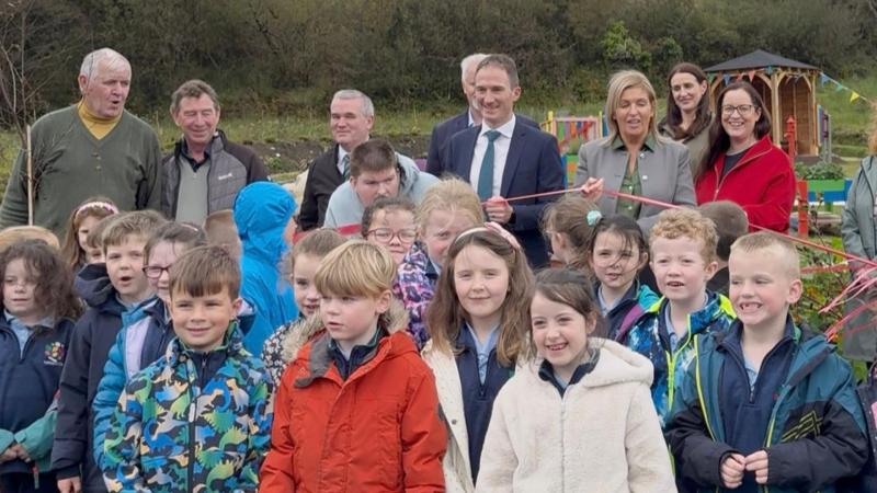 Minister Dillon opens new sensory garden in Mayo