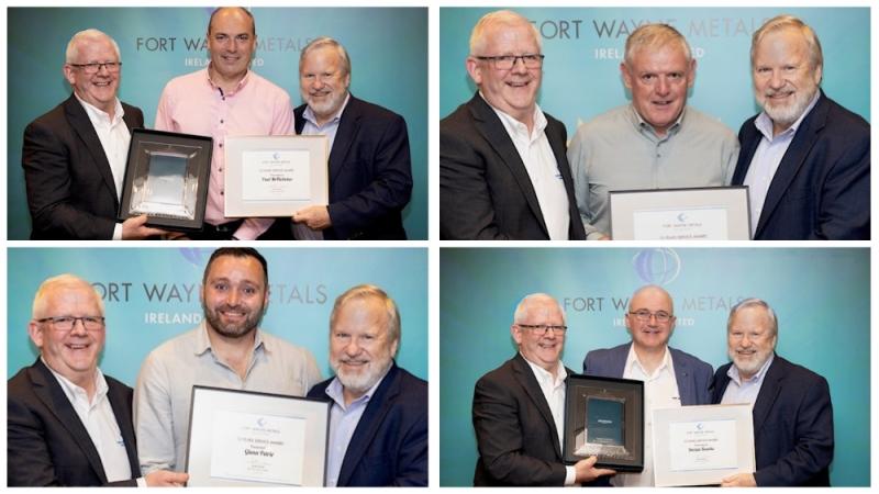 Mayo based metal manufacturer celebrates employee anniversaries