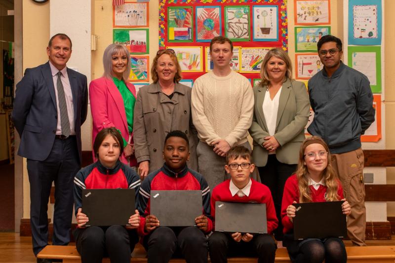 Mayo school receives generous donation from global financial service firm