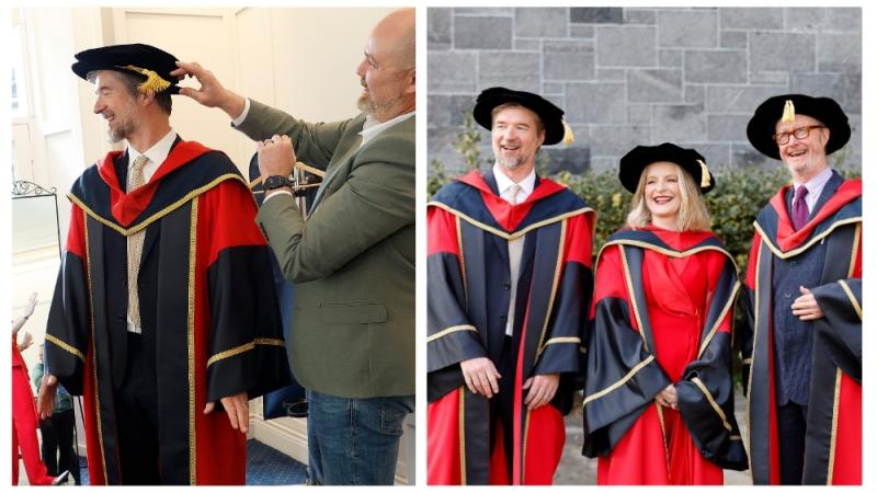 Mayo journalist awarded honorary doctorates by Dublin City University