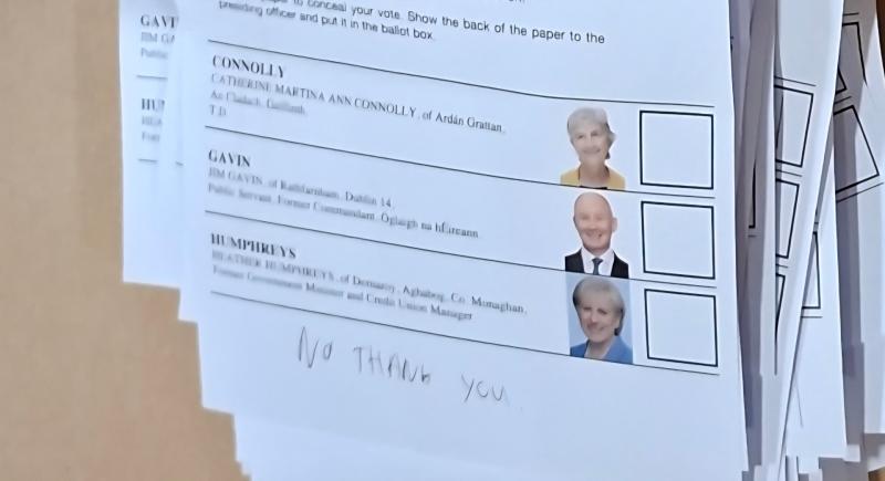 Spoilt votes in Mayo could be ten times higher than General Election