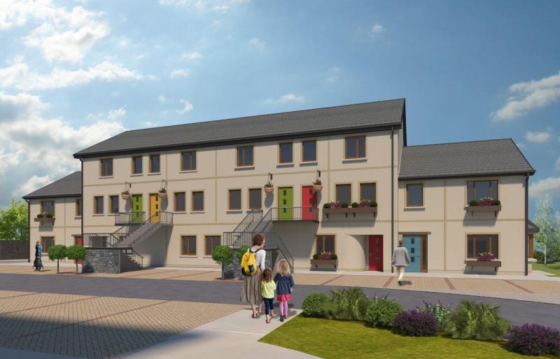 Nine homes go up at prime location in Mayo town under help to buy scheme